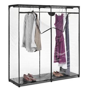 Extra Wide Clothes Closet 60in