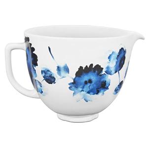Ceramic Bowl 5Qt InkWatercolor - Image 1: Main