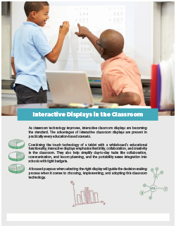 Interactive Displays in the Classroom